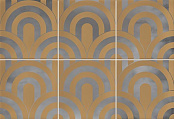 VIVES HANAMI TAKADA CARAMELO PLATA ДЕКОР 23X33,5X0,91