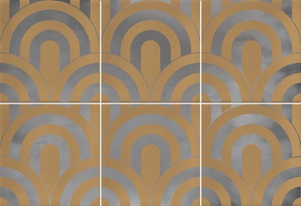 VIVES HANAMI TAKADA CARAMELO PLATA ДЕКОР 23X33,5X0,91