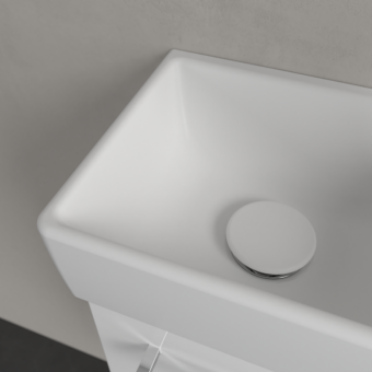 РАКОВИНА 36Х22 VILLEROY&BOCH AVENTO, STONE WHITE (43003LRW)