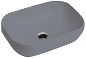 КЕРАМИЧЕСКАЯ РАКОВИНА 50 СМ AXA DECUS, СЕРАЯ МАТОВАЯ (8520009)