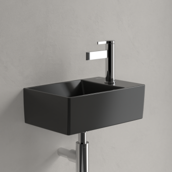РАКОВИНА ПОДВЕСНАЯ 40Х26 VILLEROY&BOCH MEMENTO 2.0, EBONY (432340S5)