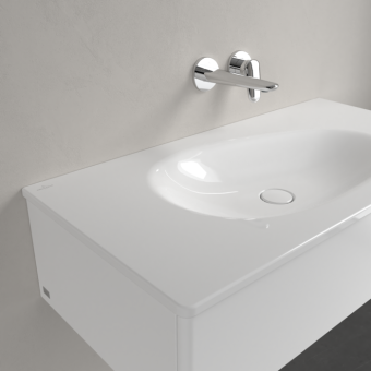 РАКОВИНА ВСТРАИВАЕМАЯ 100Х50 VILLEROY&BOCH ANTAO, WHITE ALPIN (4A76A3R1)