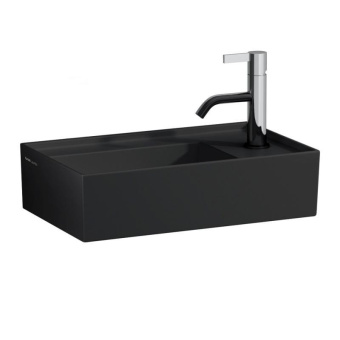 КЕРАМИЧЕСКАЯ РАКОВИНА 46 СМ LAUFEN KARTELL, ЧЕРНЫЙ МАТОВЫЙ (H8153347161111)