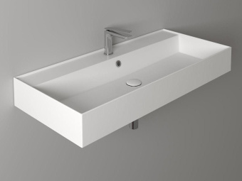 КЕРАМИЧЕСКАЯ РАКОВИНА 101 CМ SIMAS AGILE, MATTE PRUGNA (AG 101)