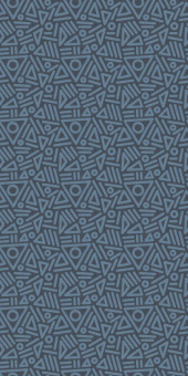 ABK WIDESTYLE TRIBE BLUE DIGIT 1980 120X240