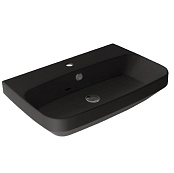 КЕРАМИЧЕСКАЯ РАКОВИНА 80 СМ SIMAS BADEN BADEN, MATTE BLACK (BB 12)
