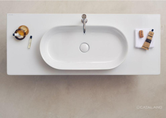КЕРАМИЧЕСКАЯ РАКОВИНА 70 СМ CATALANO HORIZON, BIANCO SATINATO (170AHZBM)