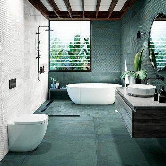 APARICI METALLIC GREEN NATURAL 59.5X59.5