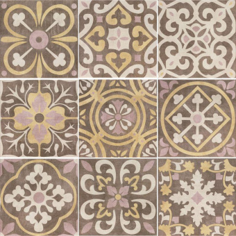 MAINZU CEMENTINE CHOCO DECOR BASTIDE 20X20