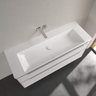 РАКОВИНА 130Х47 VILLEROY&BOCH SUBWAY 3.0, WHITE ALPIN (4A70D301)