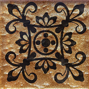 KOTTO TAKO GTР 73016 VENUS BROWN BROCADE S1 7,3X7,3X0,8