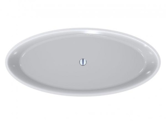 ВАННА ОТДЕЛЬНОСТОЯЩАЯ КАМЕННАЯ MIRAGGIO MADONNA 180X80 СМ, БЕЛАЯ (0000737)