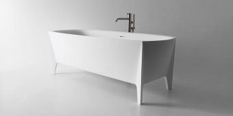 ВАННА ОТДЕЛЬНОСТОЯЩАЯ ANTONIO LUPI EDONIA 172X76 СМ, БЕЛАЯ (EDONIA BIANCO)