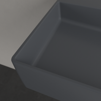 РАКОВИНА ПОДВЕСНАЯ 100Х47 VILLEROY&BOCH MEMENTO 2.0, GRAPHITE (4A221FI4)