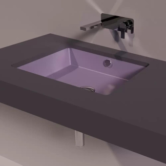 КЕРАМИЧЕСКАЯ РАКОВИНА 48 CМ SIMAS AGILE, MATTE PRUGNA (S 59)