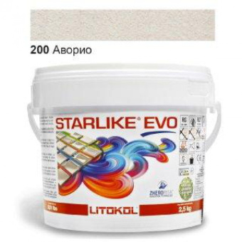 ЭПОКСИДНАЯ ЗАТИРКА LITOKOL STARLIKE EVO 200 АВОРИО 2,5 КГ (STEVOAVR02.5)