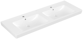 РАКОВИНА 130Х47 VILLEROY&BOCH SUBWAY 2.0, WHITE ALPIN (7175D001)