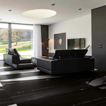 FLOOR GRES B&W BLACK 751180 60X120X1