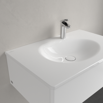 РАКОВИНА ВСТРАИВАЕМАЯ 80Х50 VILLEROY&BOCH ANTAO, WHITE ALPIN (4A7581R1)