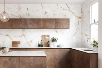 XTONE BY URBATEK CALACATTA G1053 GOLD SILK 150X300