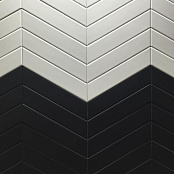 WOW SUBWAY LAB CHEVRON B GRAPHITE MATT 101164 5X23