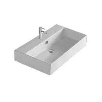 РАКОВИНА 81Х46 СМ GALASSIA MEG11, БЕЛЫЙ (8973)