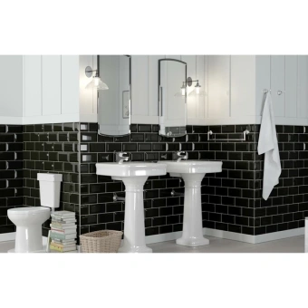 GOLDEN TILE METROTILES ЧЕРНЫЙ 46С061 10X20