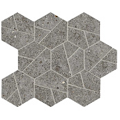 ATLAS CONCORDE BOOST STONE SMOKE MOSAICO HEX MATT A7C0 25X28,5