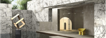 FMG MARMI MAXFINE CALACATTA GREY LUCIDATO 150X150