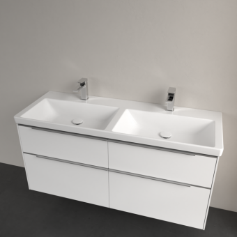 РАКОВИНА 130Х47,5 VILLEROY&BOCH SUBWAY 3.0, WHITE ALPIN CERAMICPLUS (4A71D1R1)