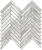 Фото плитки ATLAS CONCORDE MARVEL STONEBARDIGLIO GREY HERRINGBONE WALL 30X30,5 из коллекции ATLAS CONCORDE MARVEL STONE 