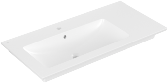 РАКОВИНА 100Х50 VILLEROY&BOCH VENTICELLO, STONE WHITE (4134L1RW)
