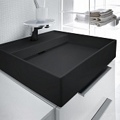 КЕРАМИЧЕСКАЯ РАКОВИНА 46 СМ LAUFEN KARTELL, ЧЕРНЫЙ МАТОВЫЙ (H8153317161111)