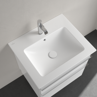 РАКОВИНА 60Х50,5 VILLEROY&BOCH VENTICELLO, STONE WHITE (412460RW)