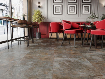 GOLDEN TILE METALLICA 782980 СІРИЙ RECT 60X120X0,8