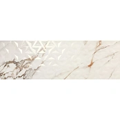 PORCELANITE DOS FIRENZE 1219 CALACATTA GOLD RELIEVE GEO 40X120