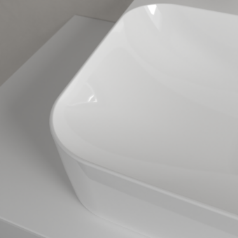 РАКОВИНА НАКЛАДНАЯ 60Х47 VILLEROY&BOCH FINION, WHITE ALPIN (41686LR1)