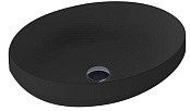 КЕРАМИЧЕСКАЯ РАКОВИНА 50 СМ AXA DECUS, ЧЕРНАЯ МАТОВАЯ (8510007)