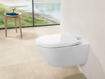 УНИТАЗ ПОДВЕСНОЙ VILLEROY&BOCH SUBWAY 2.0 DIRECTFLUSH, VIFRESH (5614A101)