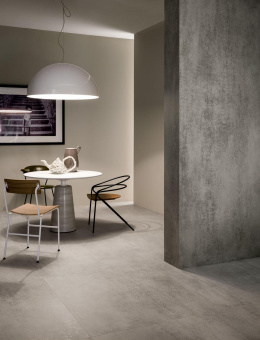 LEA CERAMICHE CONCRETO AND ZOOM CONCRETO MEDIUM L2 GRIP 90X90