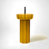 НАПОЛЬНАЯ РАКОВИНА ANTONIO LUPI OPALE, ЖЕЛТЫЙ (OPALE10+OPALE20 AMBRA)