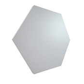 WOW HEXA LISO ICE WHITE MATT 21.5X24.7