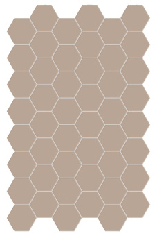 TERRATINTA MAGICA HEXA FLOOR DUTCH WHITE MATT 140X160