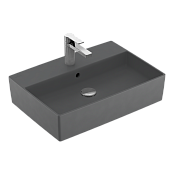 РАКОВИНА НАКЛАДНАЯ 60Х42 VILLEROY&BOCH MEMENTO 2.0, GRAPHITE (4A0760I4)