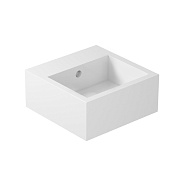 РАКОВИНА 40Х40 СМ GALASSIA PLUS DESIGN, БЕЛЫЙ (6034)