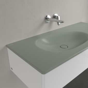 РАКОВИНА ВСТРАИВАЕМАЯ 120Х50 VILLEROY&BOCH ANTAO, MORNING GREEN (4A77L3R8)