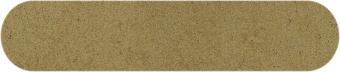 GEOTILES MATERIKA ROUNDED AMBER 5X25