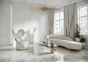 CERRAD GRES MARMO THASSOS WHITE POL 79,7X159,7X0,8