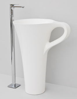 КАМЕННАЯ РАКОВИНА 70 СМ ARTCERAM CUP, WHITE (OSL004 01; 00)