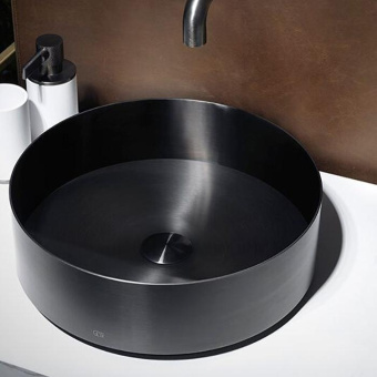 РАКОВИНА НАКЛАДНАЯ d40 СМ GESSI HABITO, ЧЕРНЫЙ (54601-299)